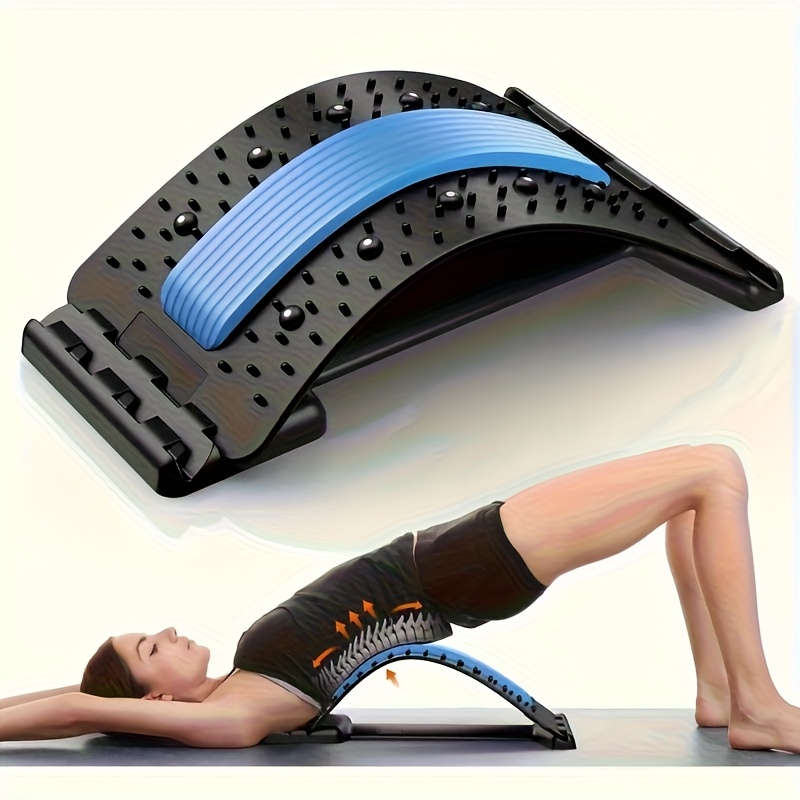 Sports Equipment Online - 3-niveau rugstretcher houdingcorrector lendensteun ergonomisch voor