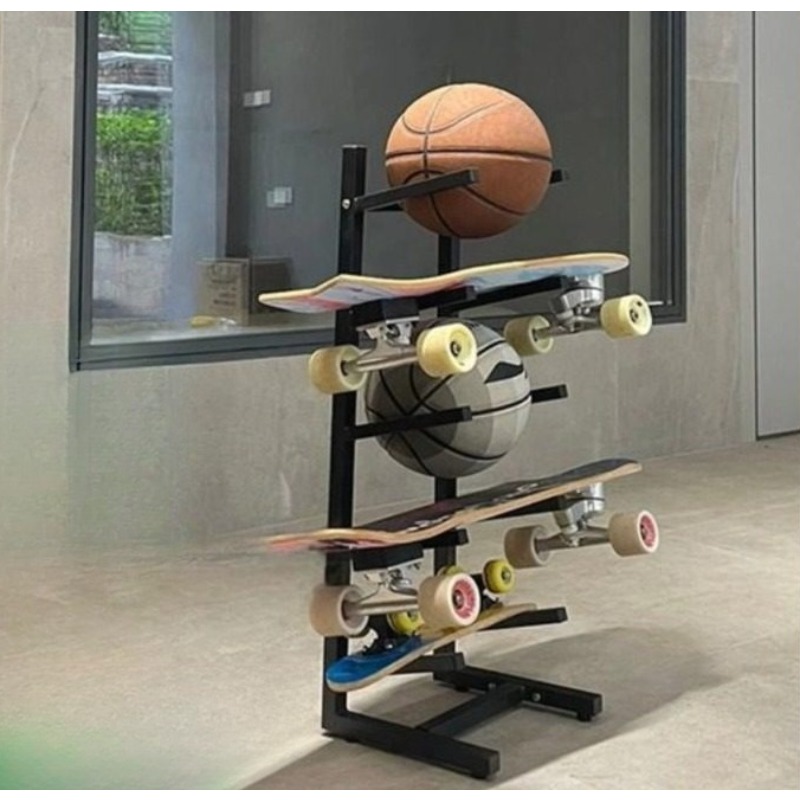 Sports Equipment Basketball - Skateboarduitrustingsrek Geïntegreerd ontwerp voor basketbal, voetbal,