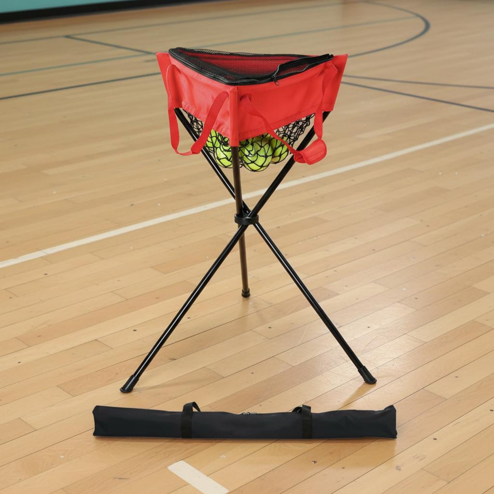 Sports Equipment Training - Balhouder met ritssluiting Ritssluiting Statiefbalhouder Sportuitrusting