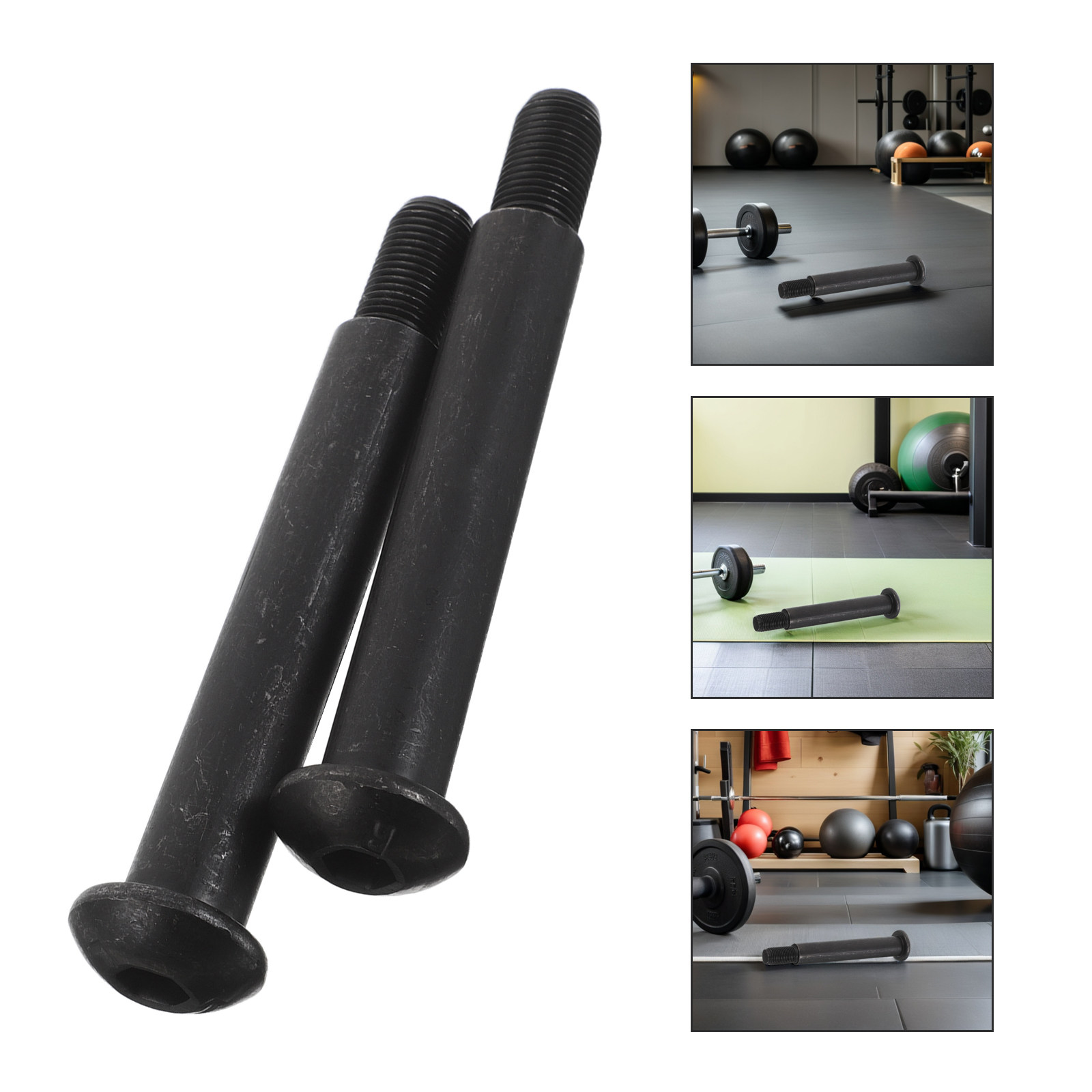 Sports Equipment Training - 2 stuks elliptische vervangingsbouten links rechts,