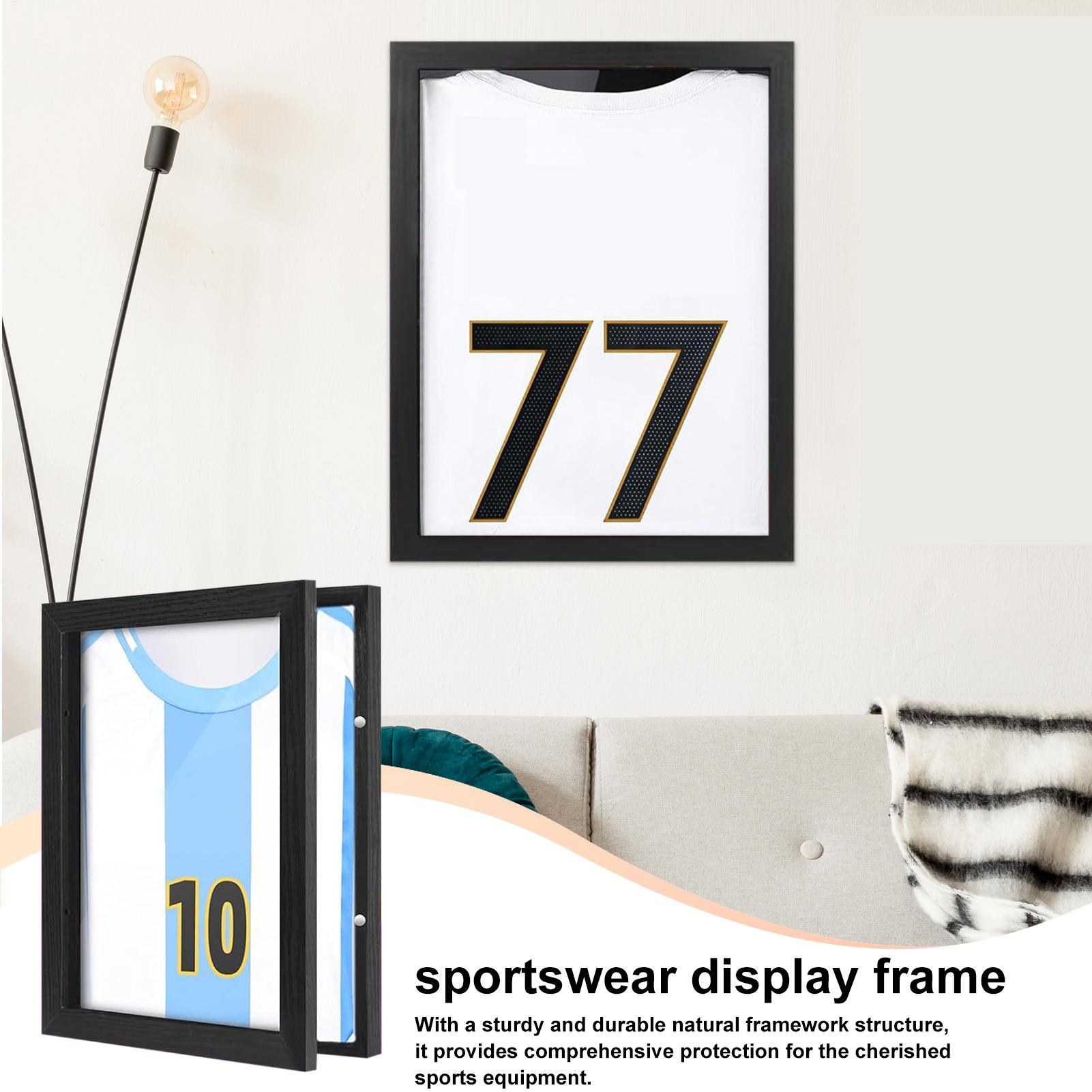 Sports Equipment Cabinet - Sportshirt Frame UV-bescherming Wanddisplaykast Thuisplank Sportkledingdoos