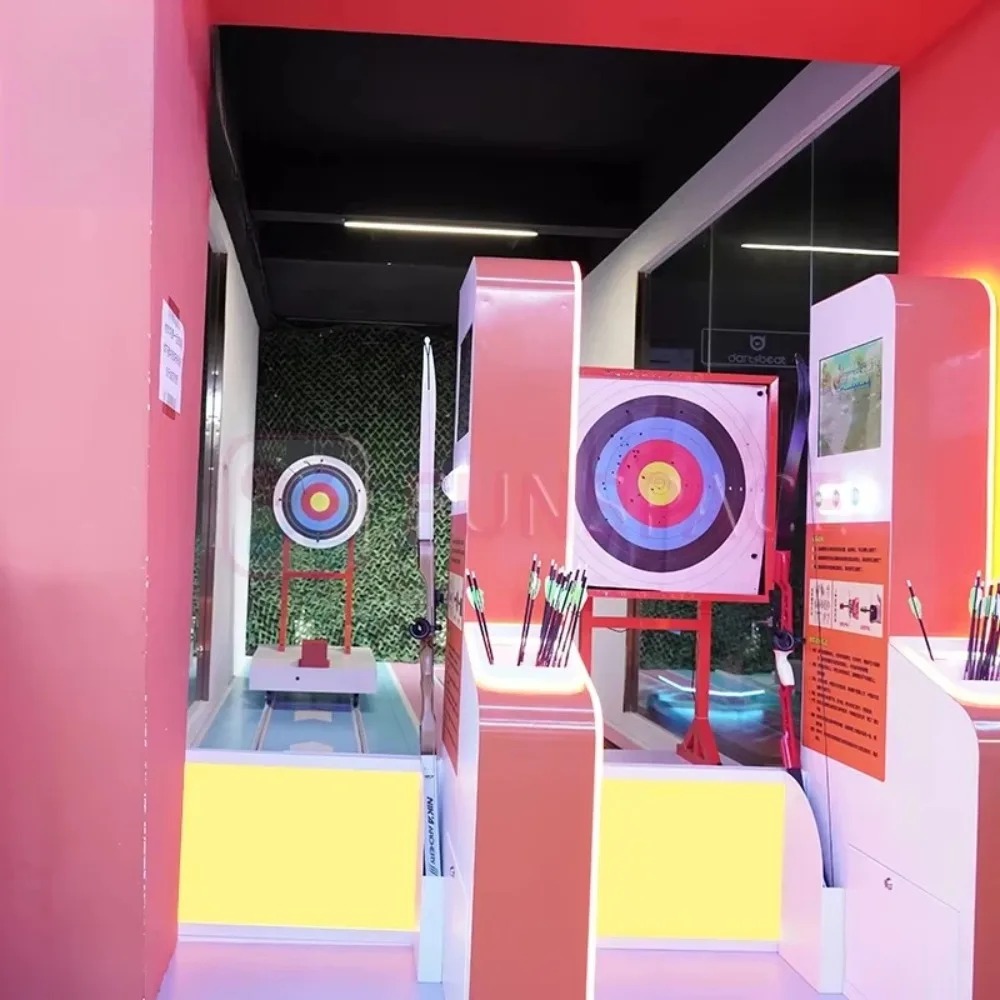 Sports Equipment Archery - Indoor boogschietuitrusting, bewegend doelsysteem, sportboogschutterhal, leuke