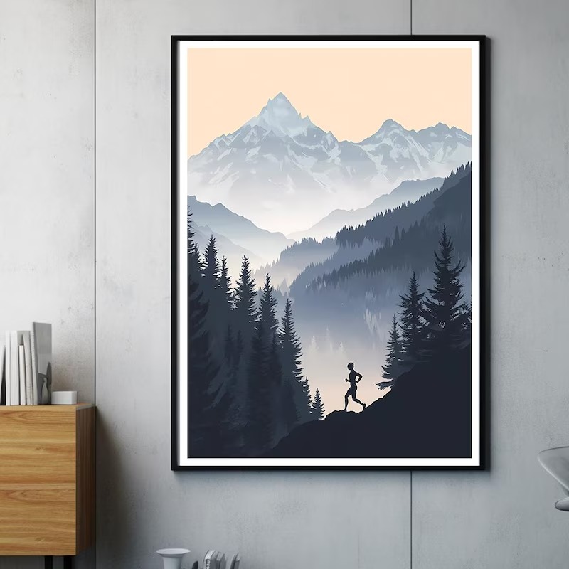Minimalistische Outdoor Advent - Sports Equipment Poster recensie en prijs