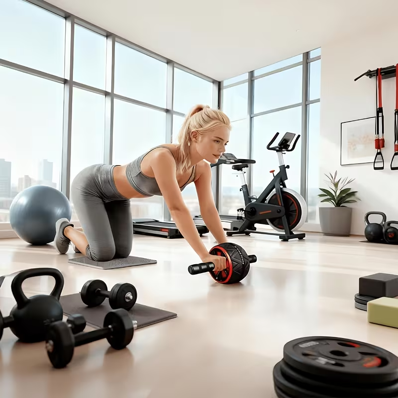 Ab Roller Wiel en Kniemat, Bui - Sports Equipment Online recensie en prijs