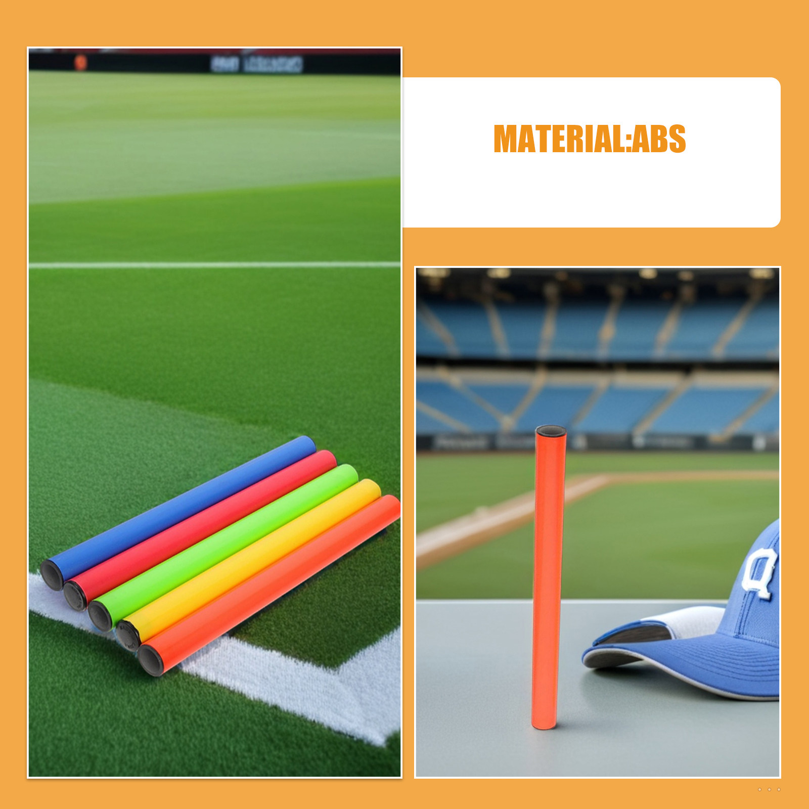 15 stuks Track Relay Plastic L - Sports Equipment Training recensie en prijs