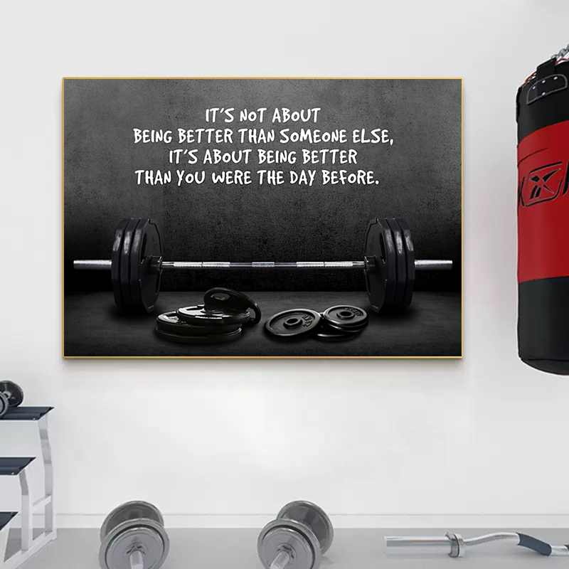 Modern motiverend citaat sport - Sports Equipment Poster recensie en prijs