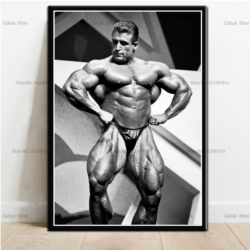 Grote Dorian Yates Man Muscle  - Sports Equipment Poster recensie en prijs
