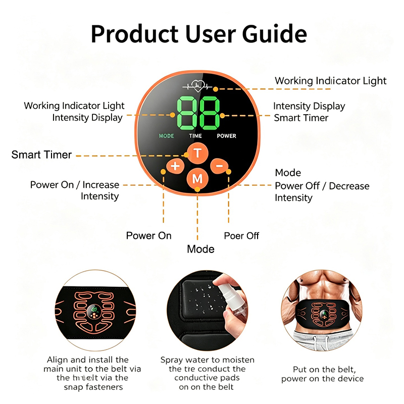 Abdominale Toning Belt Smart A - Sports Equipment Online recensie en prijs