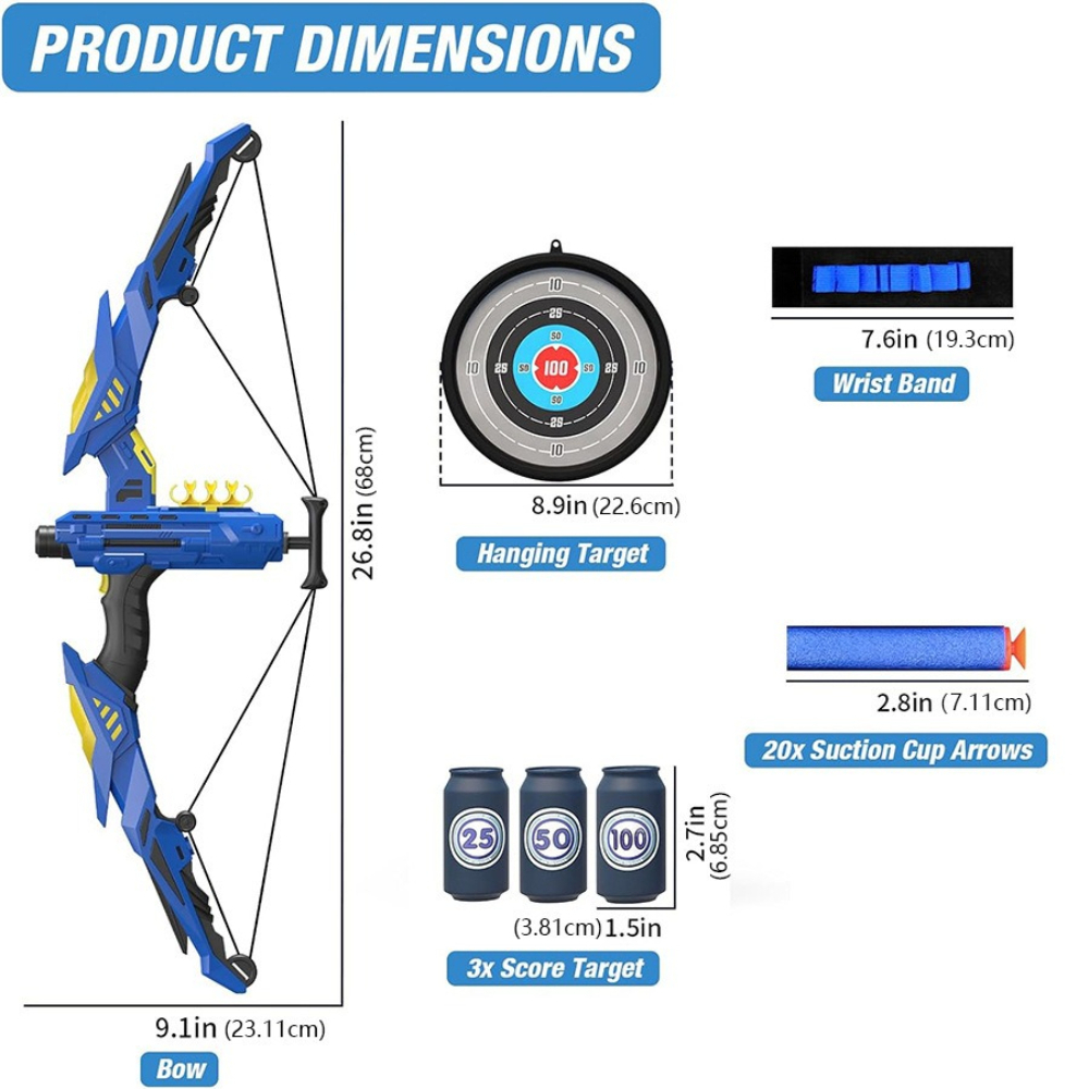 Zachte boogschietset met polsb - Sports Equipment Archery recensie en prijs